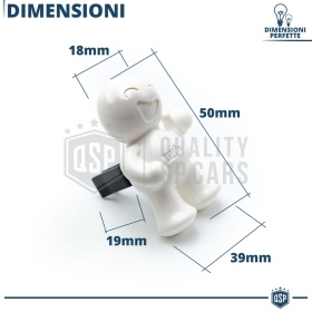 CAR FRESHENER Little Joe® WHITE | Perfume Applicable on Bmw Air Vents | NEW CAR 45 Days