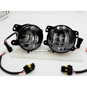 2X FAROS DE LUZ DE NIEBLA 4'' Pulgadas 6500K Blanco Frio para JEEP WRANGLER JK, CANBUS NO ERRORES, NO MODIFICACIONES IP67