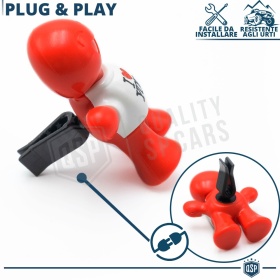 CAR FRESHENER LOVE YOU Little Joe® Applicable on Audi Air Vents | VANILLA 45 Days