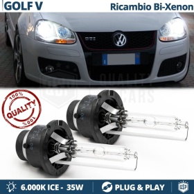 2x D2S Bi-Xenon Replacement Bulbs for VOLKSWGEN GOLF 5 HID 6.000K White Ice 35W 2x D2S Bi-Xenon Replacement Bulbs for VOLKSWGEN GOLF 5 HID 6.000K White Ice 35W