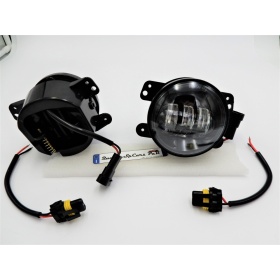 2X FAROS DE LUZ DE NIEBLA 4'' Pulgadas 6500K Blanco Frio para JEEP WRANGLER JK, CANBUS NO ERRORES, NO MODIFICACIONES IP67