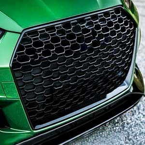 Rejillas Delanteras en Forma de Panal para Audi | QSPCARS