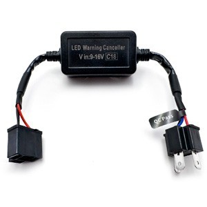 Remove H4 LED Lights Error and Flashing | QSPCARS