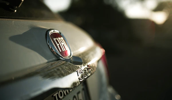 Detalle de la parte trasera del Fiat 500X
