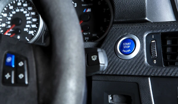 Tasto start Stop Blu Bmw serie 1