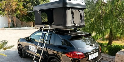 Tenda da tetto Rigida su Porsche Cayenne 2